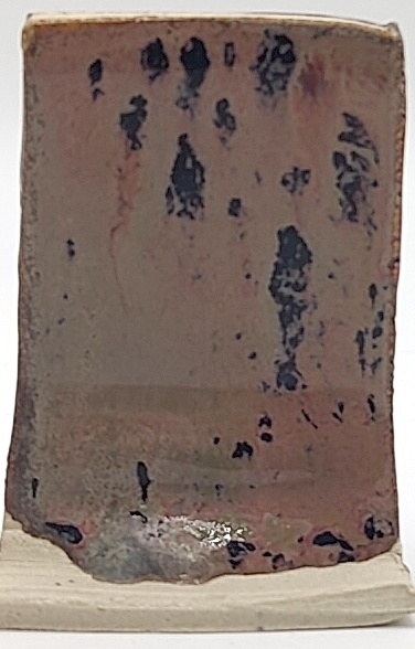 Peppered Plum + Nimbus on Valentine Earthstone ES-10 cone 6 oxidation