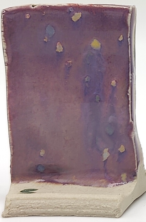 Passion Flower + Sand Dollar on Valentine Earthstone ES-10 cone 6 oxidation