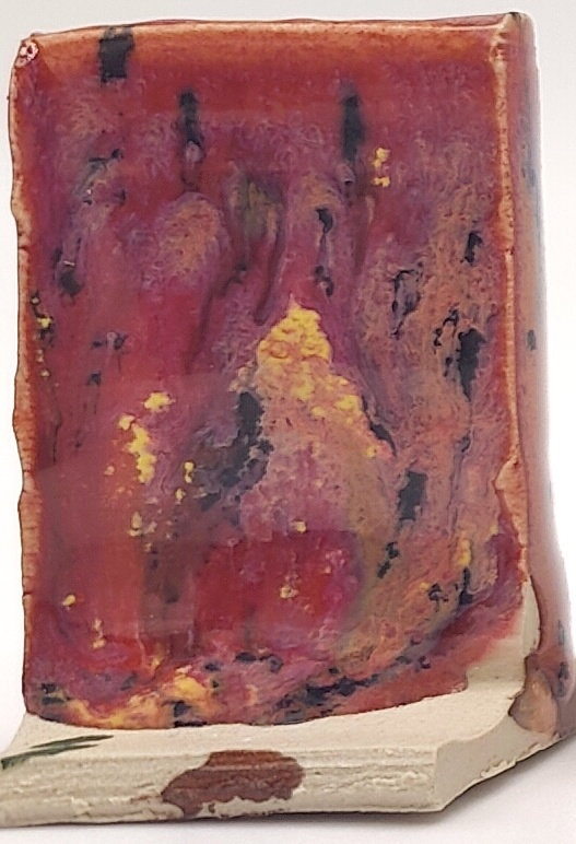Peppered Plum + Amaryllis on Valentine Earthstone ES-10 cone 6 oxidation