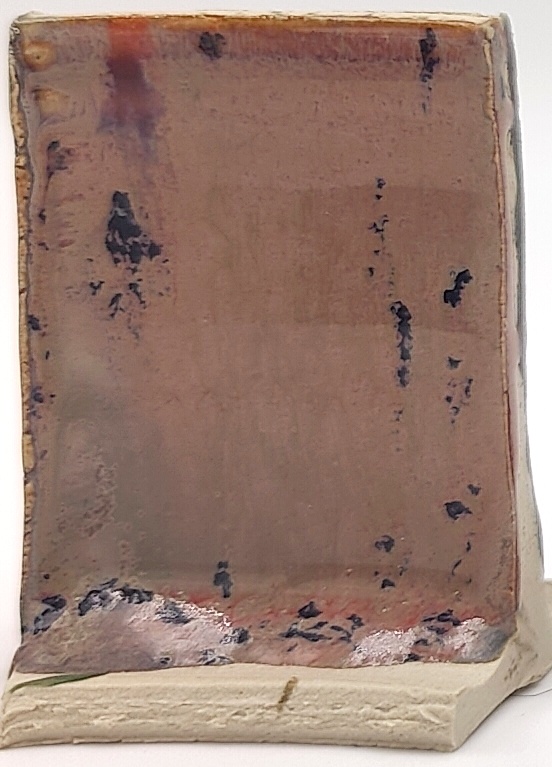 Peppered Plum + Nimbus on Valentine Earthstone ES-10 cone 6 oxidation