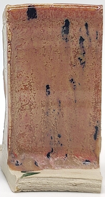 Peppered Plum + Sand Dollar on Valentine Earthstone ES-10 cone 6 oxidation