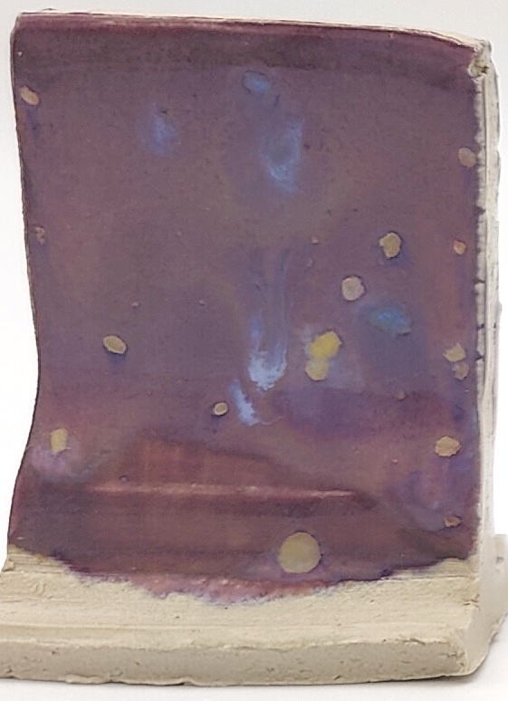 Passion Flower + Sand Dollar on Valentine Earthstone ES-10 cone 6 oxidation