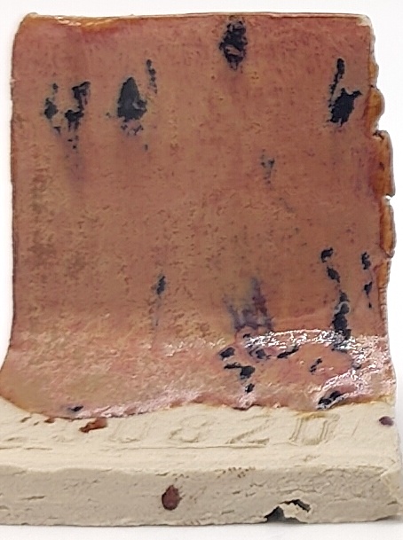 Peppered Plum + Sand Dollar on Valentine Earthstone ES-10 cone 6 oxidation