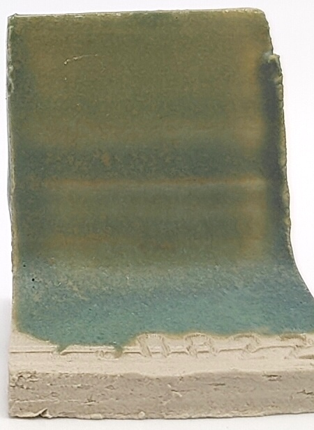 Ivy + Sand Dollar on Valentine Earthstone ES-10 cone 6 oxidation