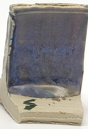 Amaryllis + Nimbus on Valentine Earthstone ES-10 cone 6 oxidation