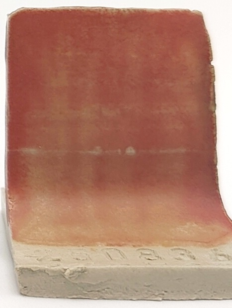 Rose Quartz + Fossil Rock on Valentine Earthstone ES-10 cone 6 oxidation