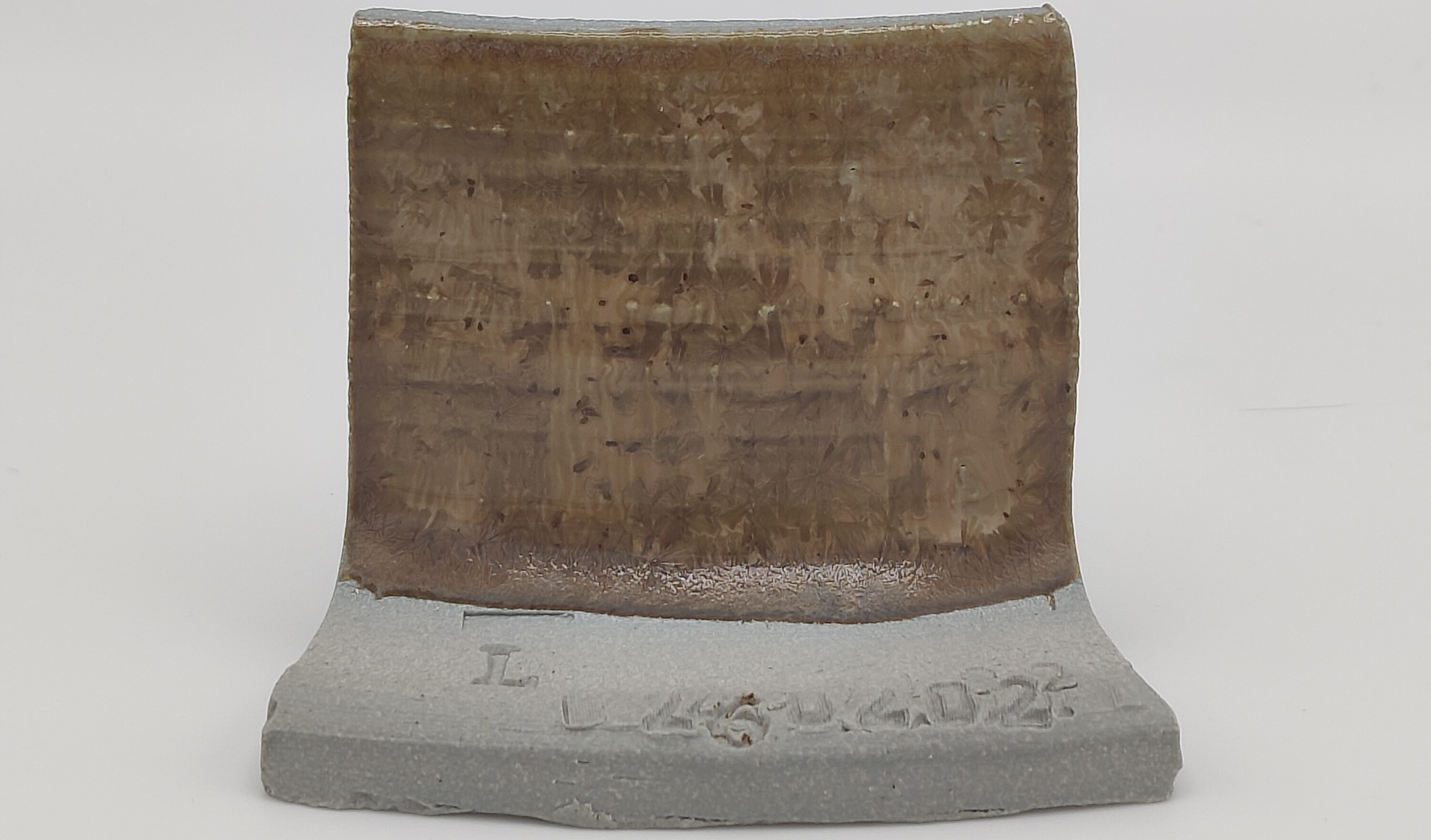 Micro Champagne + SPS - Melting Point Reducer on Valentine LoStone Sea-Mist cone 5 oxidation