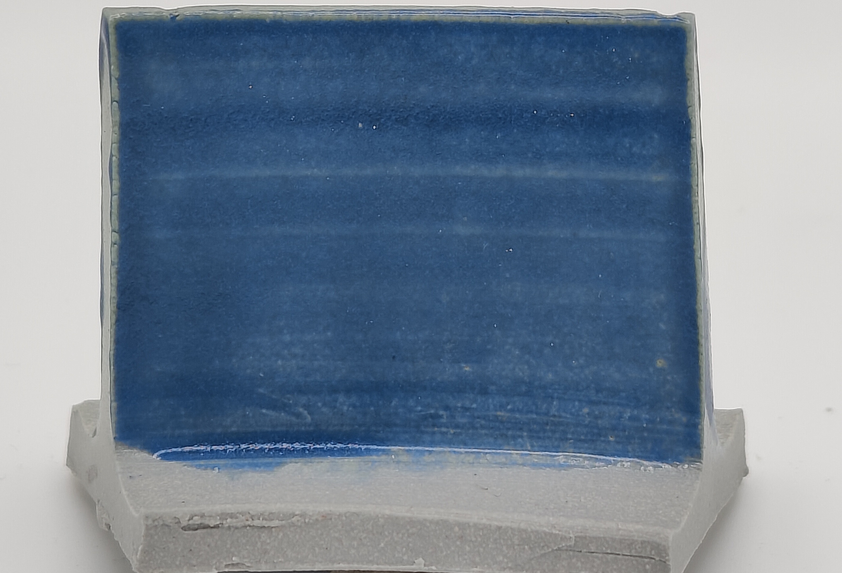 Micro Cerulean on Valentine LoStone Sea-Mist cone 5 oxidation