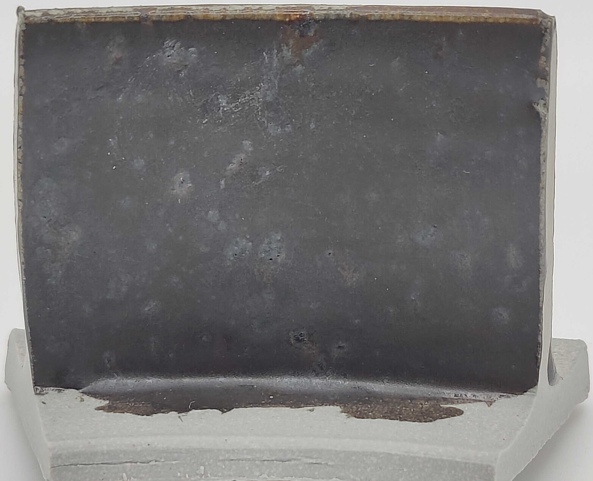 Opal Lustre on Valentine LoStone Sea-Mist cone 5 oxidation