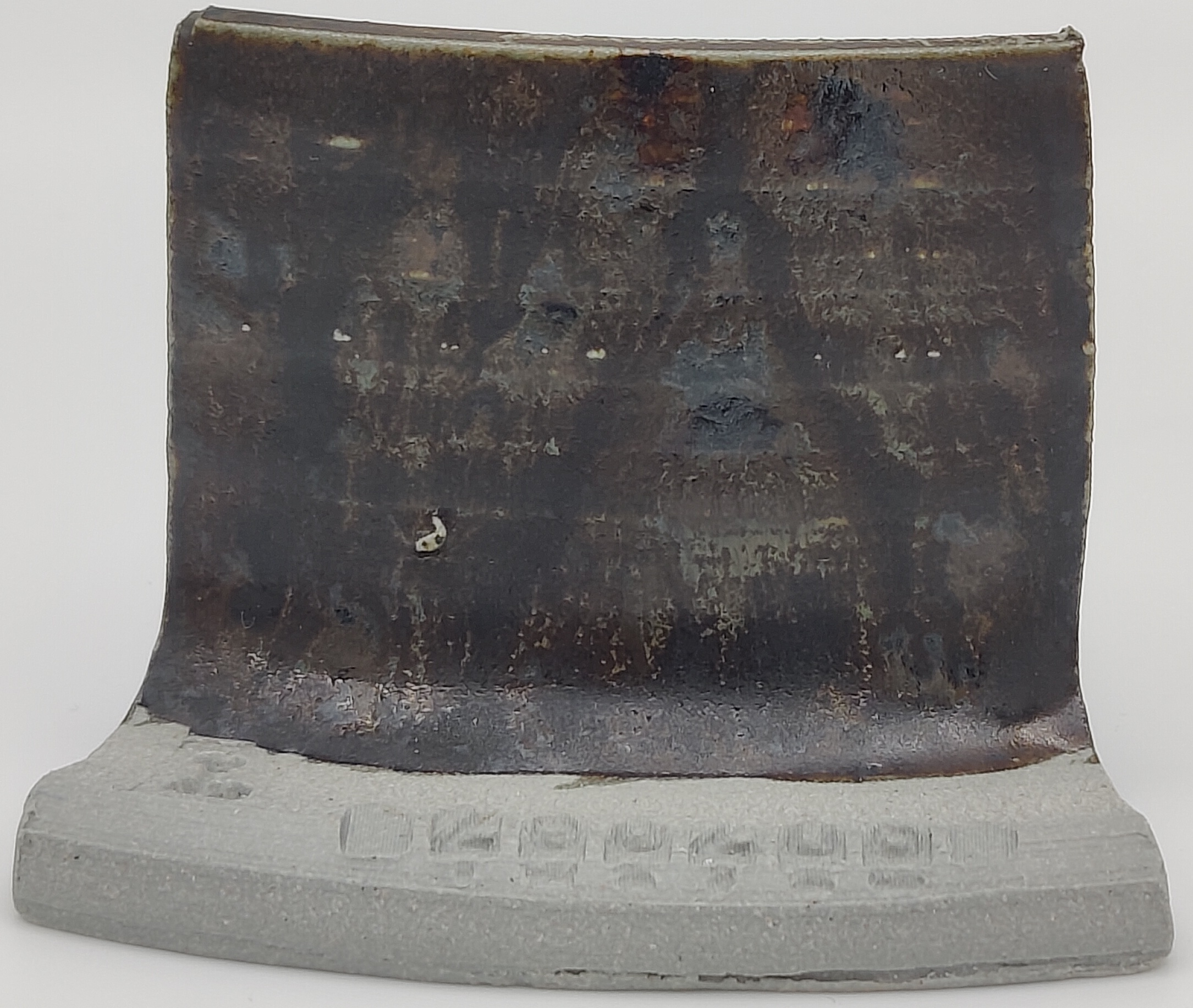 Opal Lustre + SPS - Melting Point Reducer on Valentine LoStone Sea-Mist cone 5 oxidation