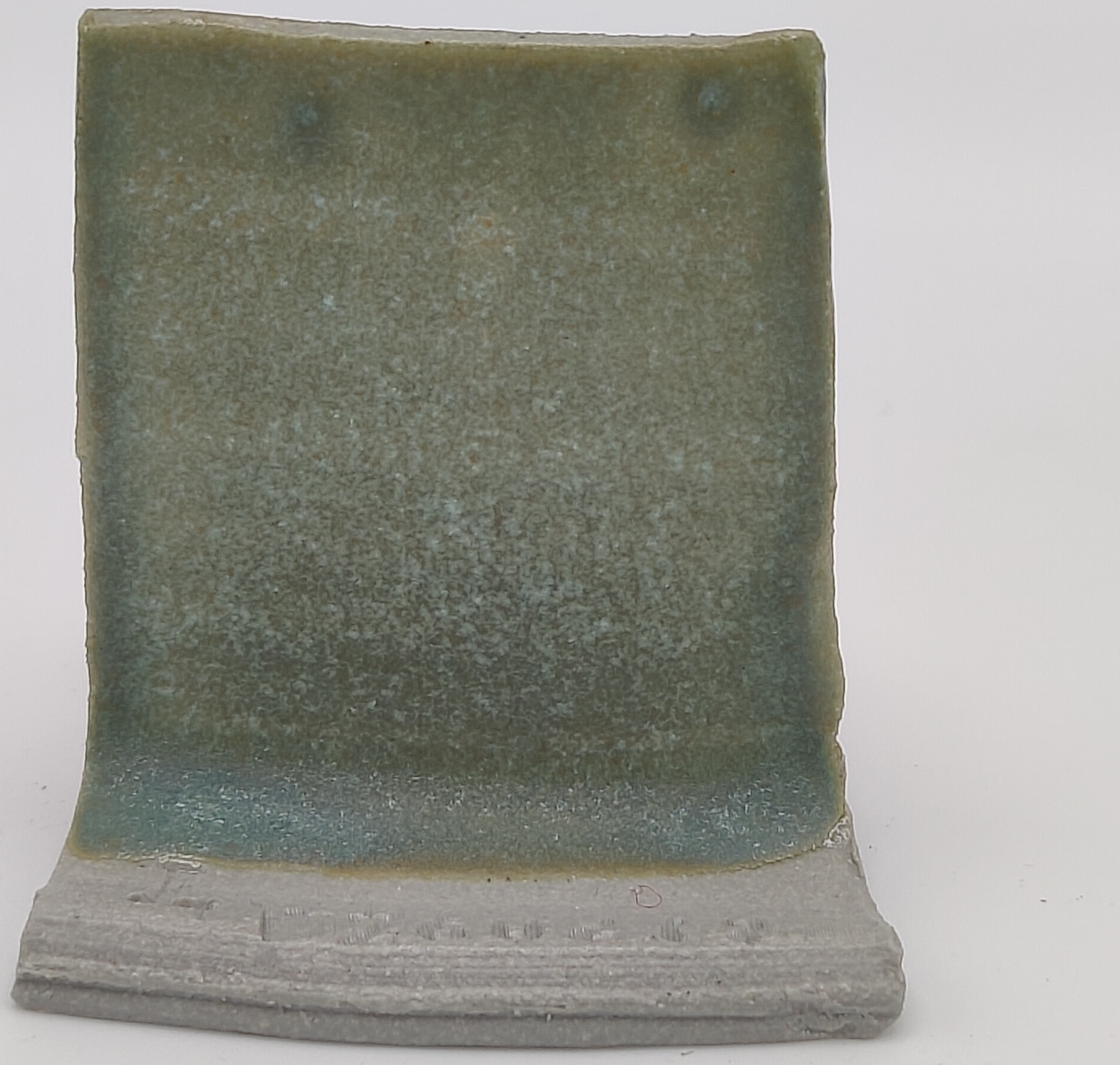 Ivy + SPS - Melting Point Reducer on Valentine LoStone Sea-Mist cone 5 oxidation