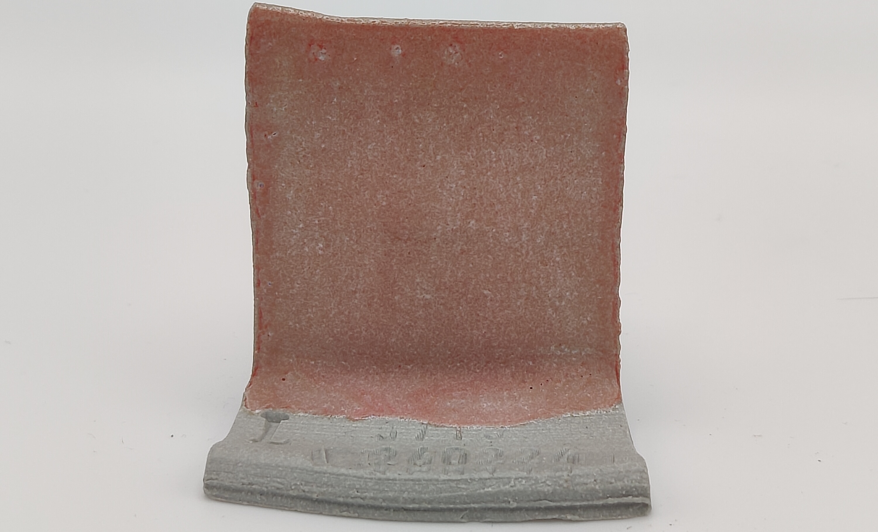 Rose Quartz + SPS - Melting Point Reducer on Valentine LoStone Sea-Mist cone 5 oxidation