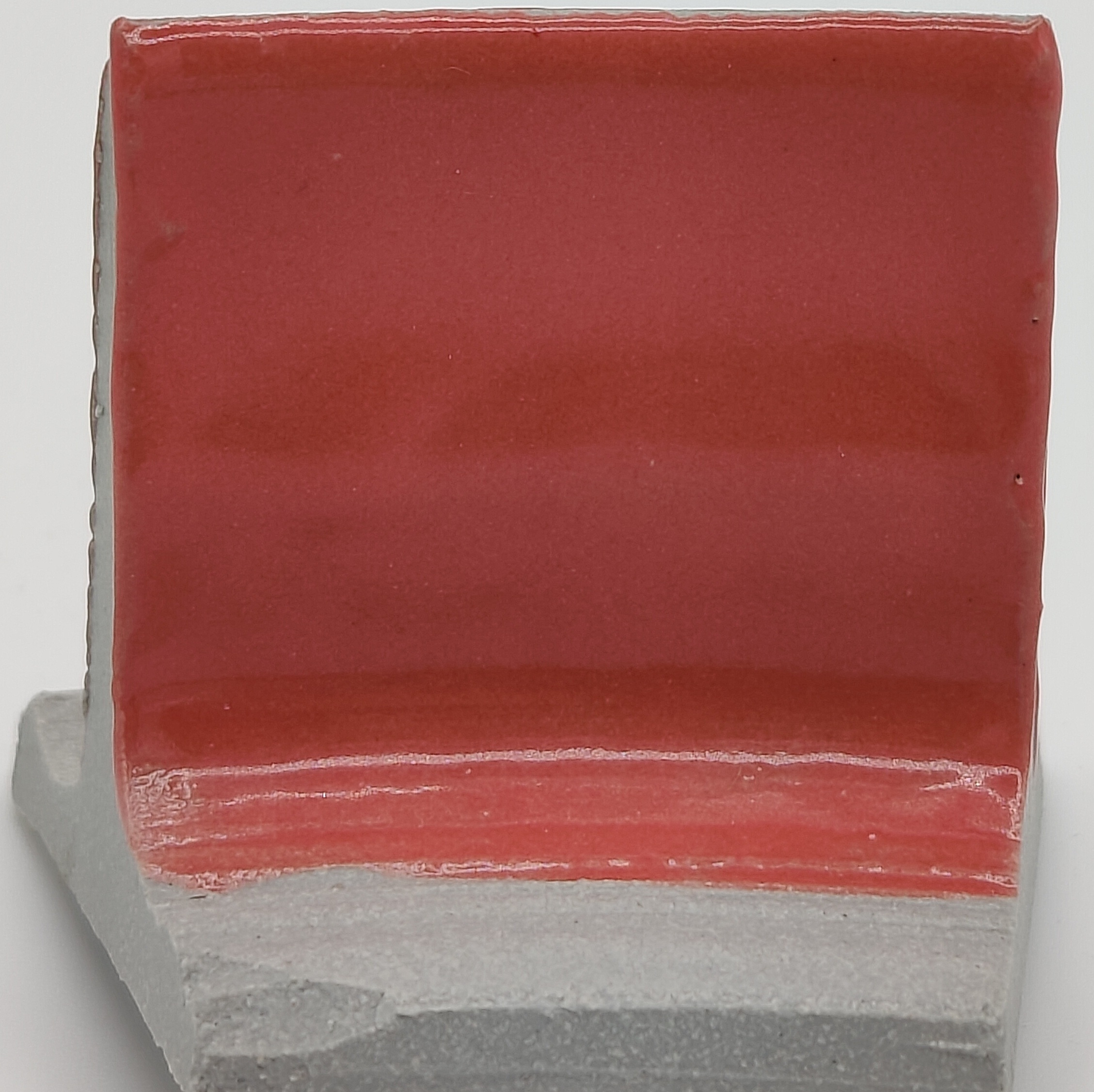 Coral Gloss on Valentine LoStone Sea-Mist cone 5 oxidation