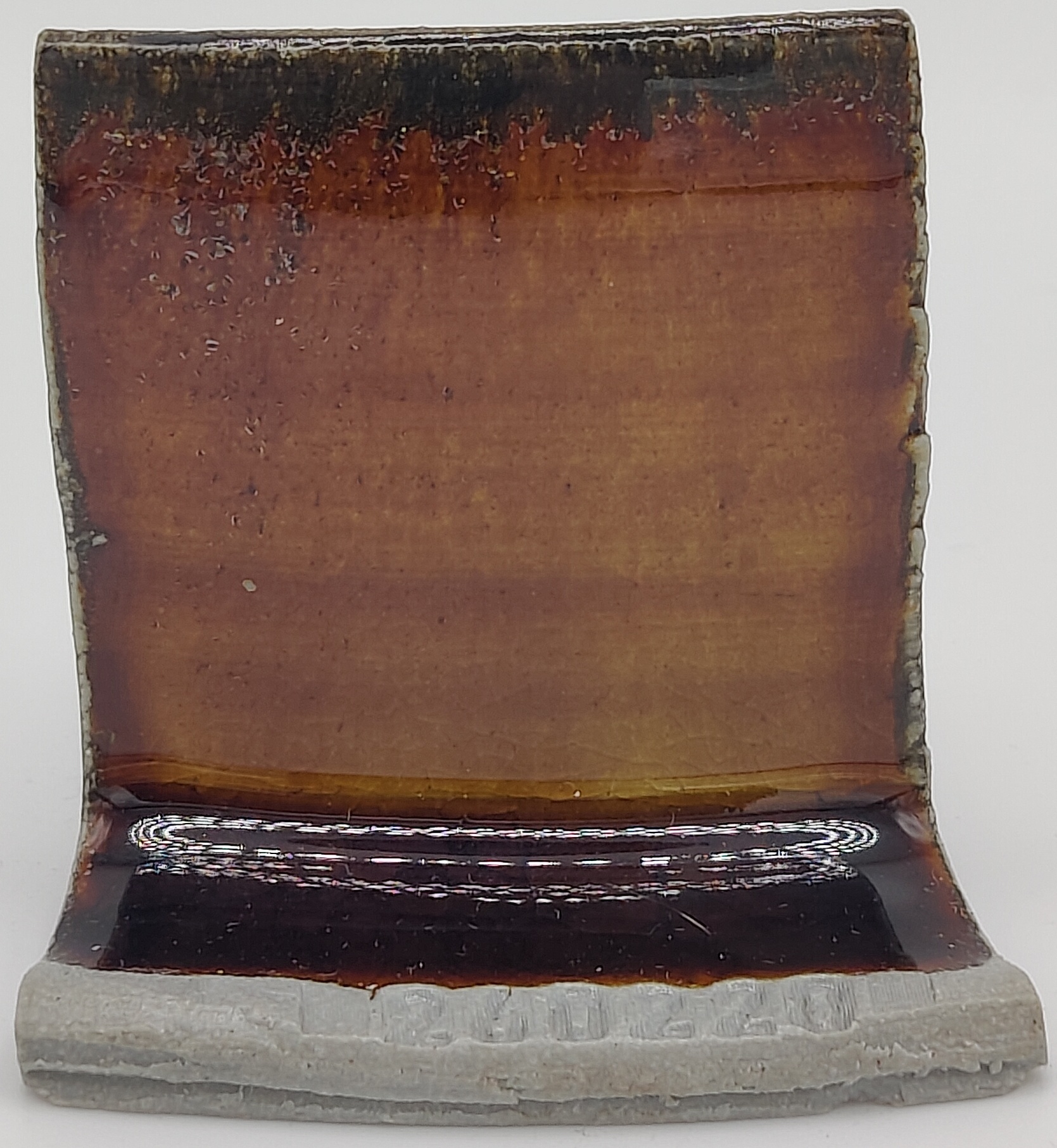 Aventurine + SPS - Melting Point Reducer on Valentine LoStone Sea-Mist cone 5 oxidation