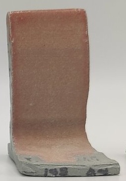 Rose Quartz + SPS - Melting Point Reducer on Valentine LoStone Sea-Mist cone 4 oxidation