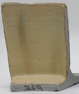 Opal Lustre + SPS - Melting Point Reducer on Valentine LoStone Sea-Mist cone 4 oxidation