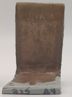Micro Champagne + SPS - Melting Point Reducer on Valentine LoStone Sea-Mist cone 4 oxidation