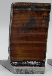 Aventurine + SPS - Melting Point Reducer on Valentine LoStone Sea-Mist cone 4 oxidation