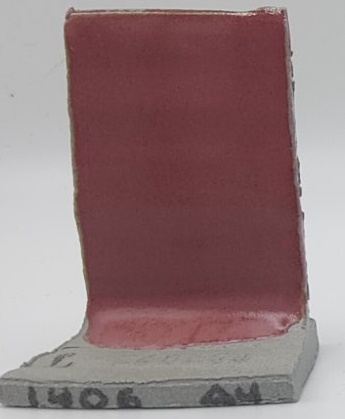 Ahi + SPS - Melting Point Reducer on Valentine LoStone Sea-Mist cone 4 oxidation