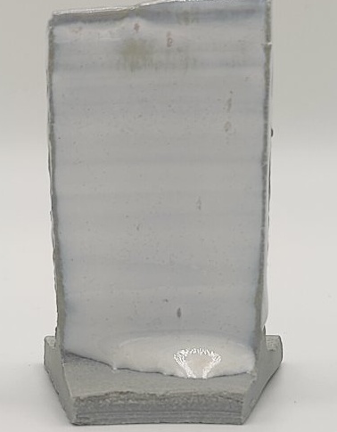 Natural Opal on Valentine LoStone Sea-Mist cone 4 oxidation