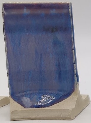 Dragon's Eye + Blue Flame on Valentine Earthstone ES-10 cone 6 oxidation