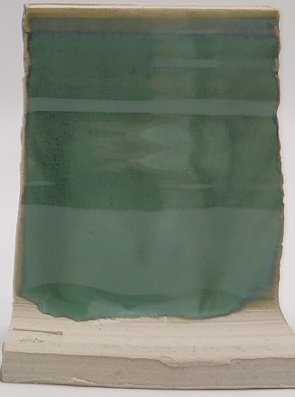 Prisma Green on Valentine Earthstone ES-10 cone 6 oxidation