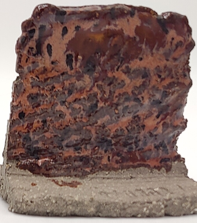 Peppered Plum on SIO2 Barcino Grey cone 6 oxidation