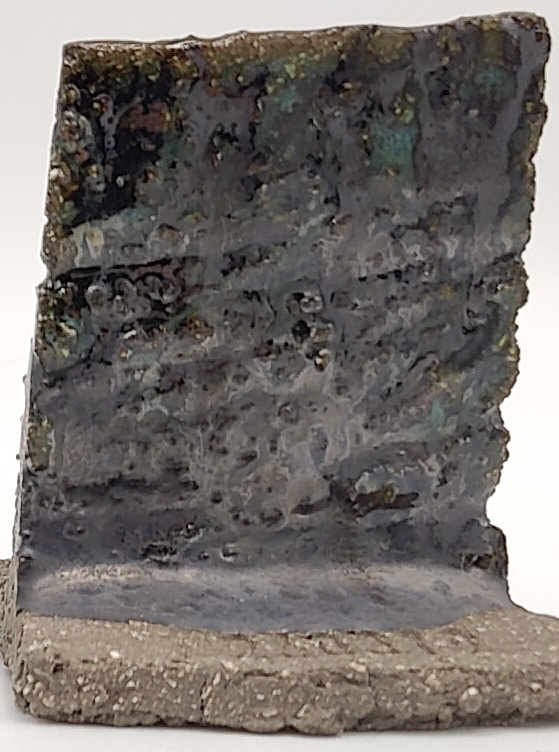 Green Jasper on SIO2 Barcino Grey cone 6 oxidation