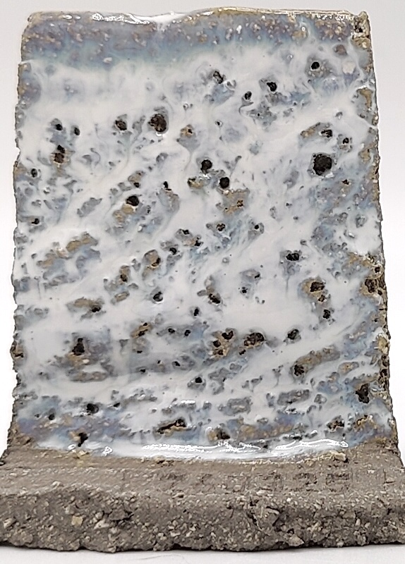 Natural Opal on SIO2 Barcino Grey cone 6 oxidation