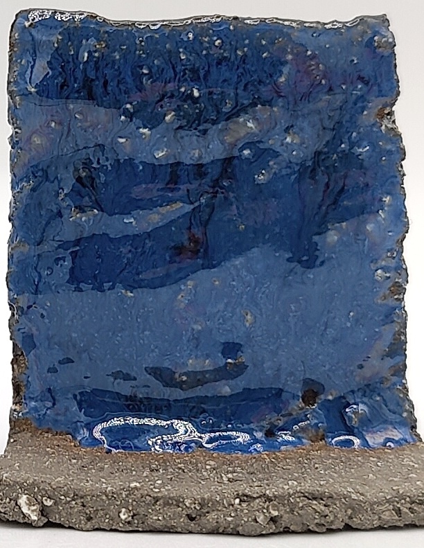 Dragon's Eye on SIO2 Barcino Grey cone 6 oxidation