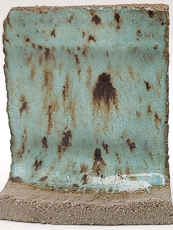 Cenote on SIO2 Zumaia Grey (Rokk Grey) cone 6 oxidation