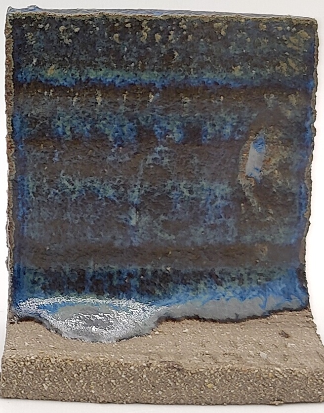 Nimbus on SIO2 Zumaia Grey (Rokk Grey) cone 6 oxidation
