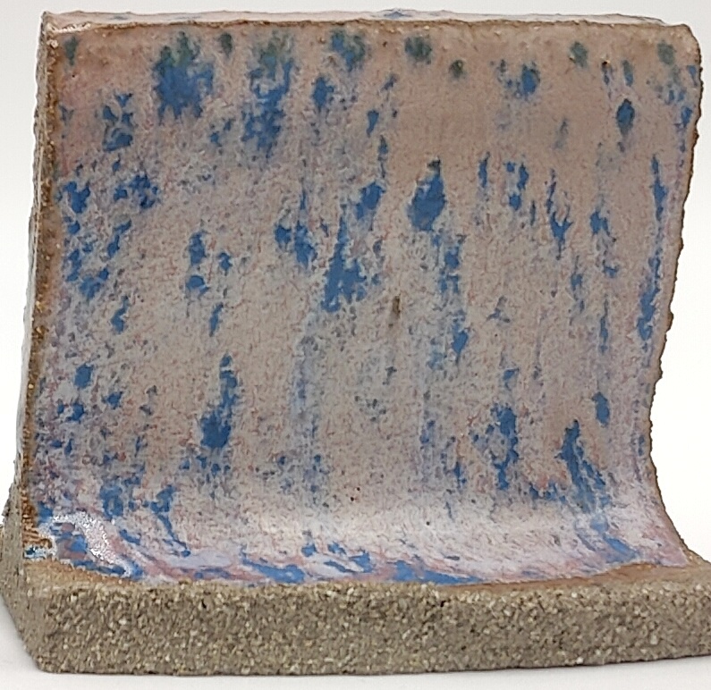 Purple Aster on SIO2 Zumaia Grey (Rokk Grey) cone 6 oxidation