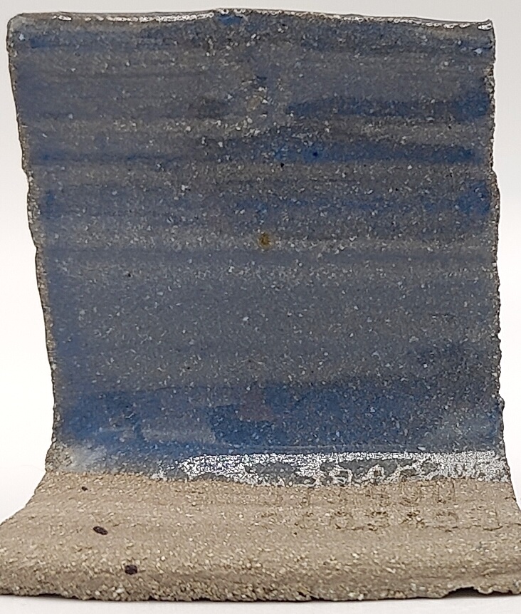 Sky on SIO2 Zumaia Grey (Rokk Grey) cone 6 oxidation